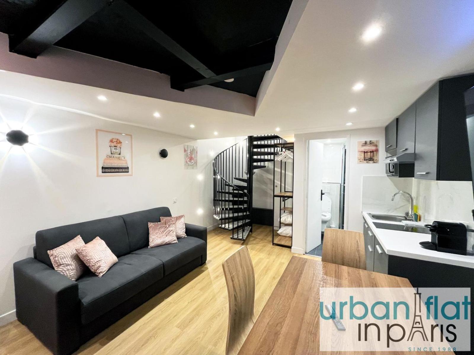 Urban Flat 179 - Pretty Loft Montorgueil Lägenhet Paris Exteriör bild