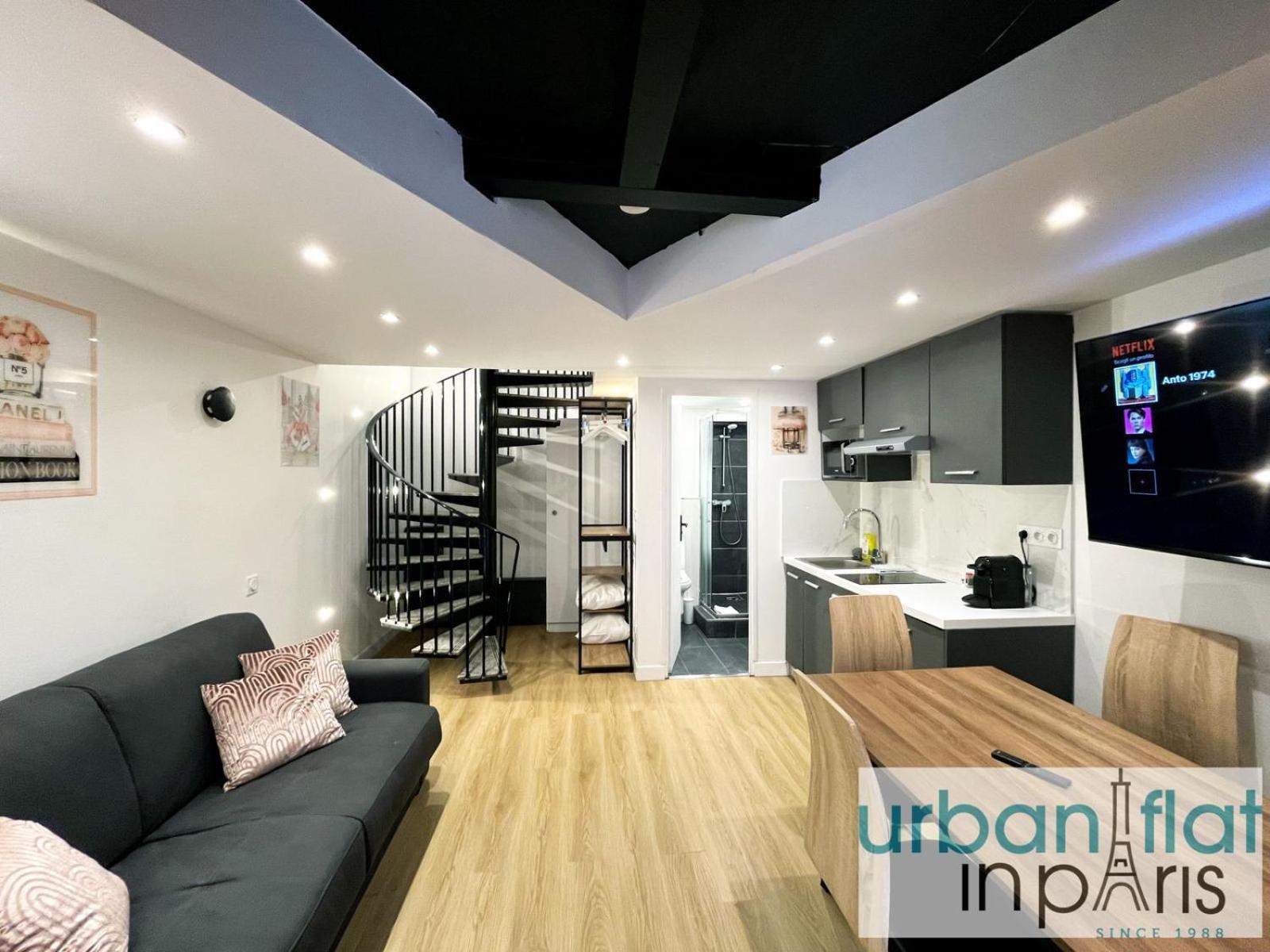 Urban Flat 179 - Pretty Loft Montorgueil Lägenhet Paris Exteriör bild