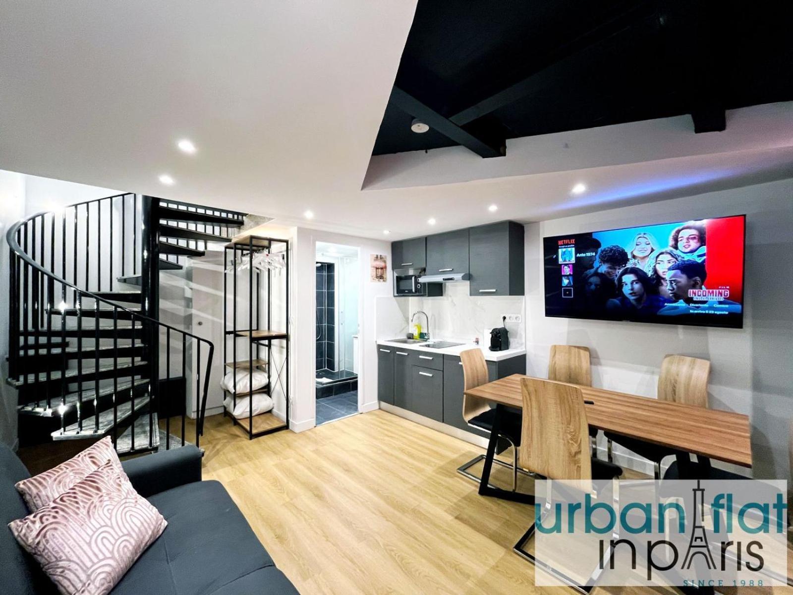 Urban Flat 179 - Pretty Loft Montorgueil Lägenhet Paris Exteriör bild