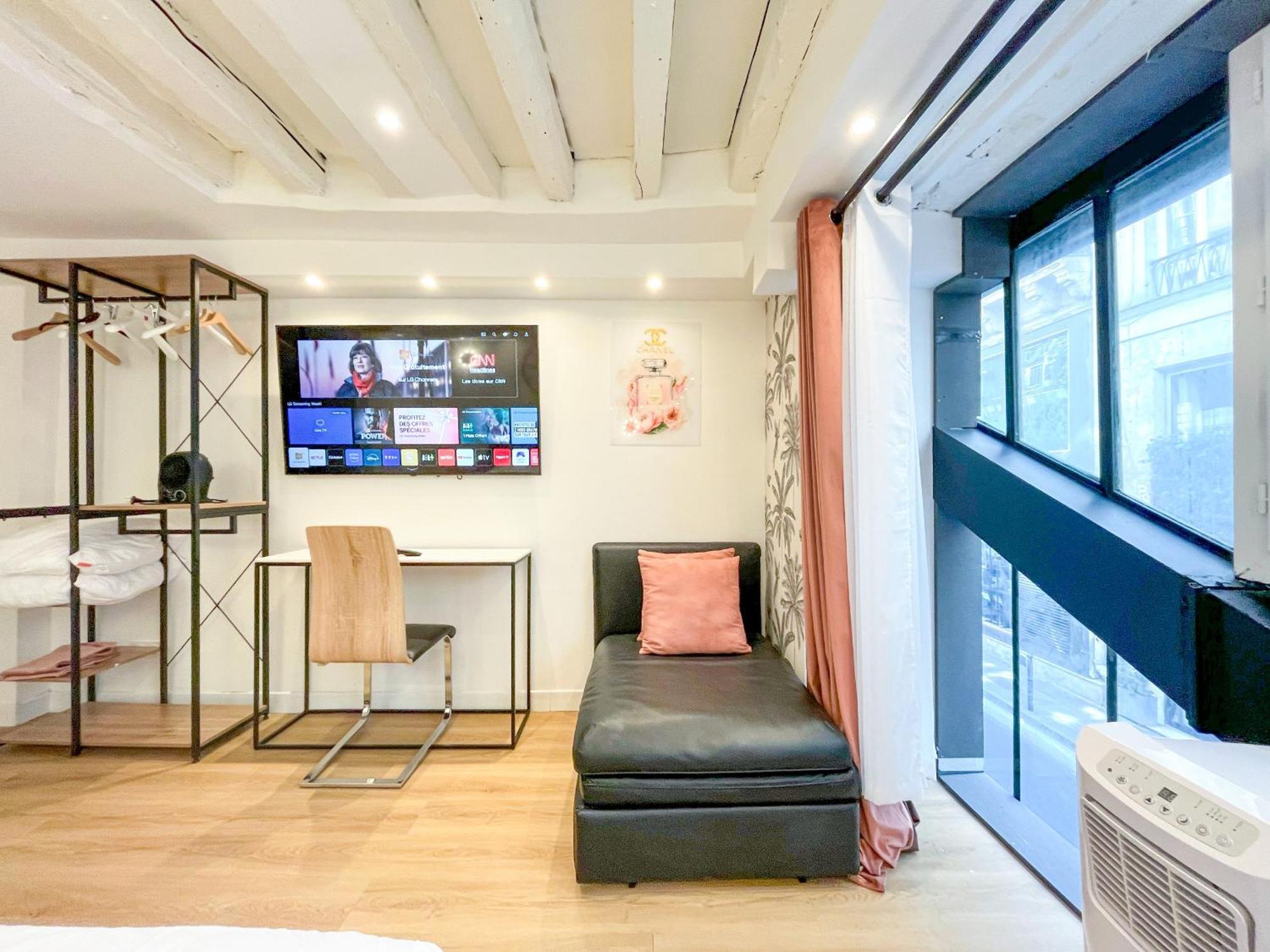 Urban Flat 179 - Pretty Loft Montorgueil Lägenhet Paris Exteriör bild